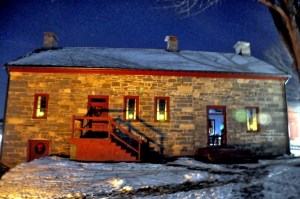 Quiet stillness before Santa's arrival